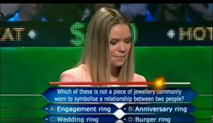 Η χειρότερη απάντηση στην ιστορία του «Ποιος θέλει να γίνει εκατομμυριούχος» – ΒΙΝΤΕΟ