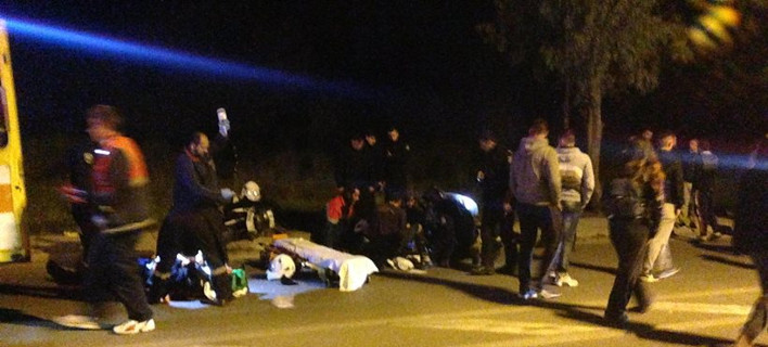 Τροχαίο με 3 μηχανές, τραυματίες αστυνομικοί της ομάδας «Ζ» και ένας πολίτης – ΦΩΤΟ