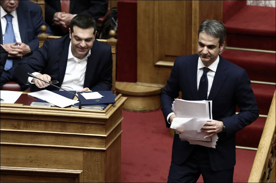 Μητσοτάκης: Να σταματήσει ο Τσίπρας να ανακαλύπτει εξωτερικούς εχθρούς