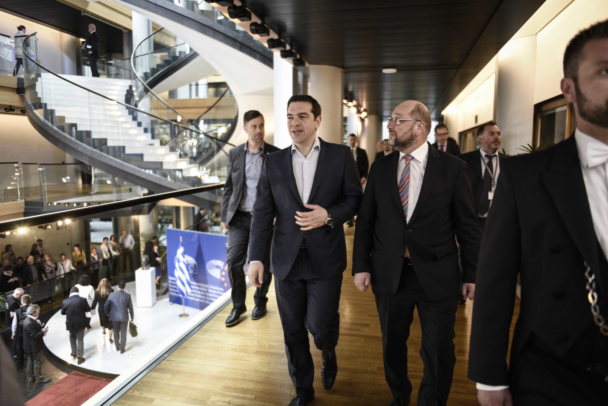 Τα tweets του Τσίπρα μετά τη συνάντηση με τον Σουλτς