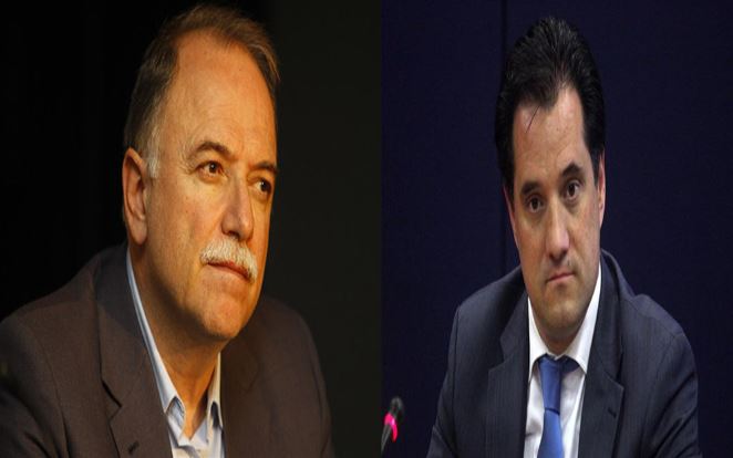 Σκληρή κόντρα Άδωνι – Παπαδημούλη στο διαδίκτυο