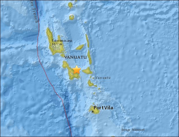 Σεισμός 7,3 Ρίχτερ στα νησιά Βανουάτου