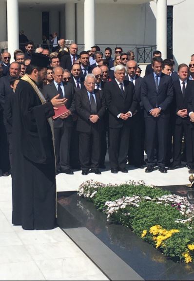 Ποιοι έδωσαν το παρών στο μνημόσυνο του Κωνσταντίνου Καραμανλή – ΦΩΤΟ