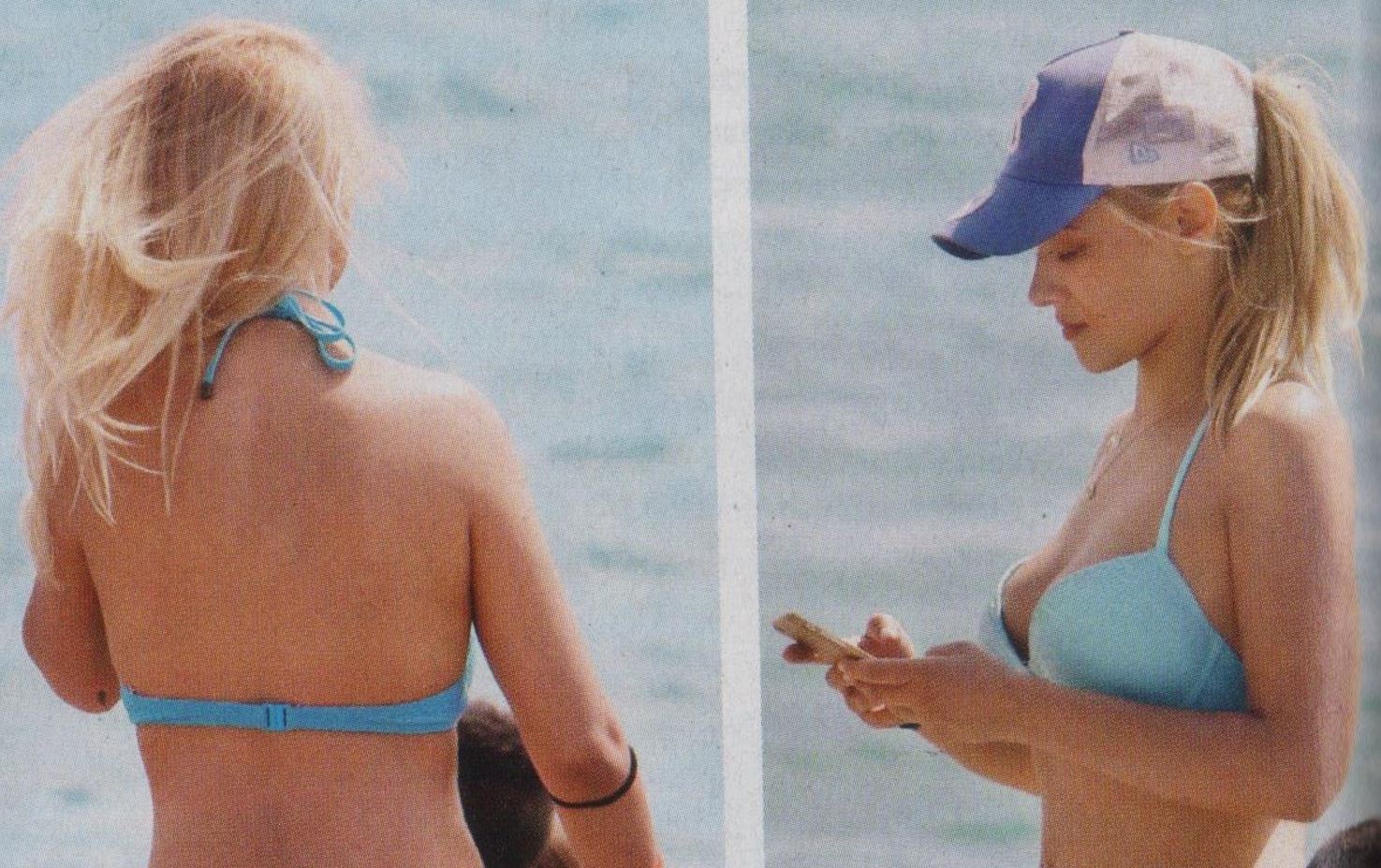 Η Λάουρα Νάργες πήγε για μπάνιο στη Βουλιαγμένη – ΦΩΤΟ