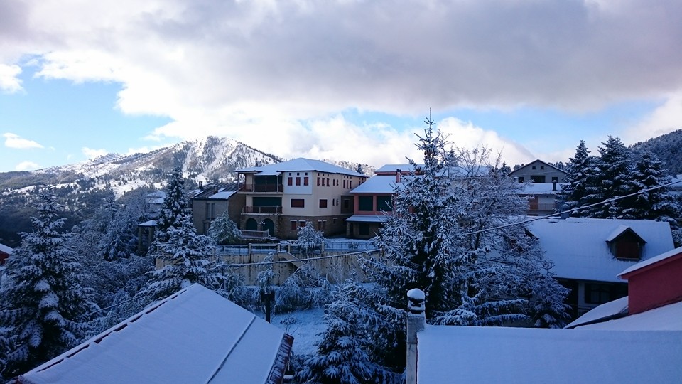 Χιόνισε στα Γρεβενά – ΦΩΤΟ