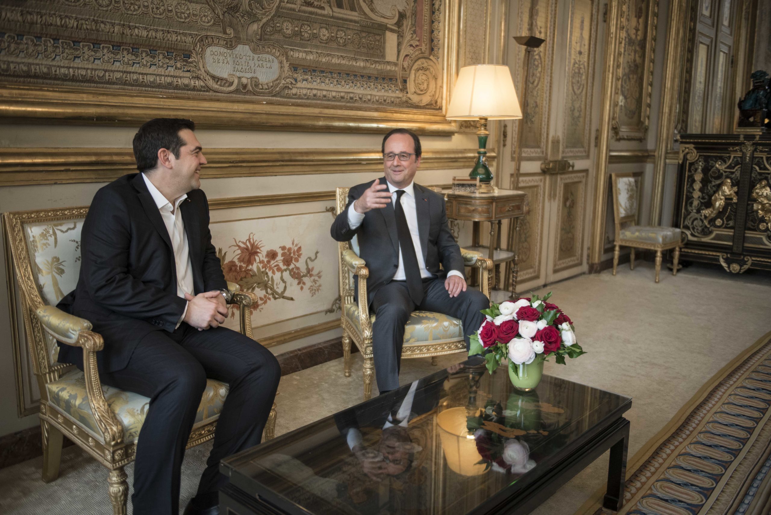 Τι είπαν Τσίπρας – Ολάντ για την αξιολόγηση