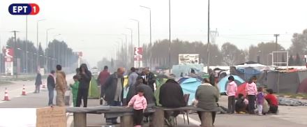 Ένταση οδηγού με πρόσφυγες στην εθνική οδό Θεσσαλονίκης-Ευζώνων – ΒΙΝΤΕΟ