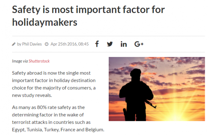 Με ποια κριτήρια επιλέγουν τον προορισμό τους οι ταξιδιώτες