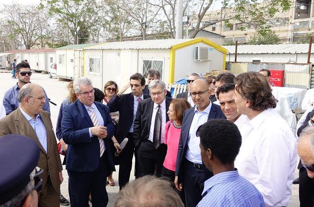 Επίσκεψη των 6 Ευρωπαίων υπουργών στον Ελαιώνα