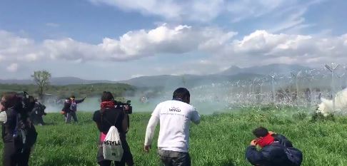 ΒΙΝΤΕΟ από τα επεισόδια στην Ειδομένη