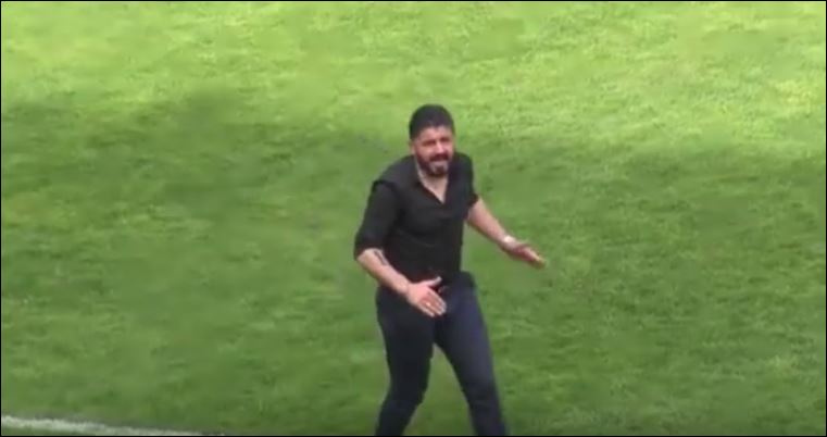 Έκρηξη… και «καμπάνα» στον Γκατούζο – ΒΙΝΤΕΟ