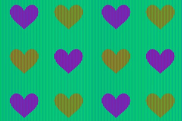 Η οφθαλμαπάτη που σαρώνει στο διαδίκτυο: Τι χρώμα είναι οι καρδιές; – ΒΙΝΤΕΟ