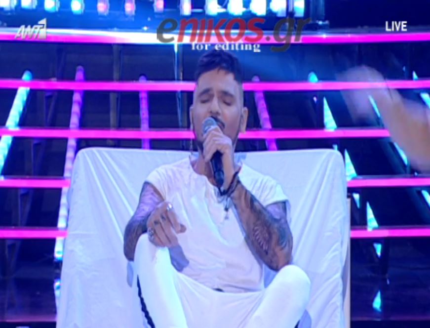 Eντυπωσιακός ο Γαρδέλης ως Stan-H αντίδραση του τραγουδιστή – BINTEO