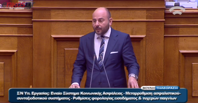 Ο πρόεδρος του ΤΕΕ στη βουλή για το ασφαλιστικό – ΒΙΝΤΕΟ