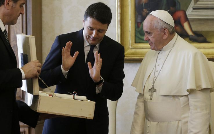 Ρέντσι: Το ταξίδι του Πάπα στη Λέσβο είναι μία δυνατή κίνηση