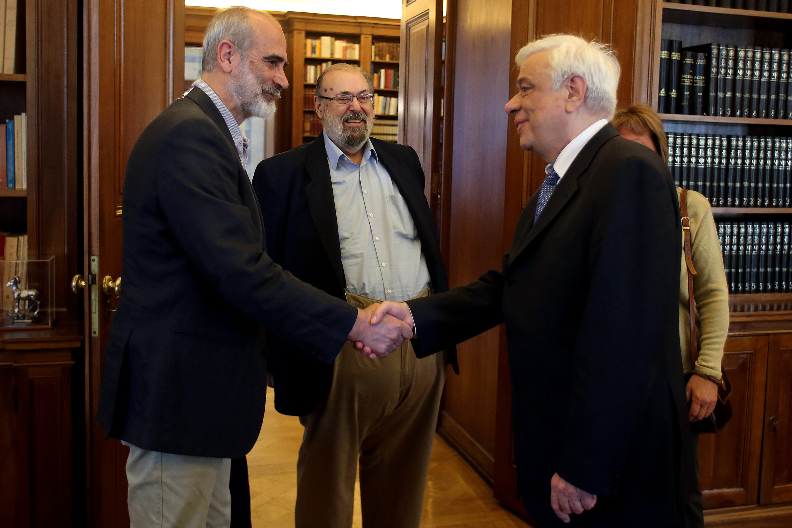 Παυλόπουλος: Να διασφαλιστεί η ελευθεροτυπία ως κόρη οφθαλμού – ΦΩΤΟ