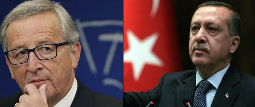 Γιούνκερ: Απομακρύνεται η Τουρκία από την Ευρώπη με την αντίδραση του Ερντογάν στη γερμανική σάτιρα