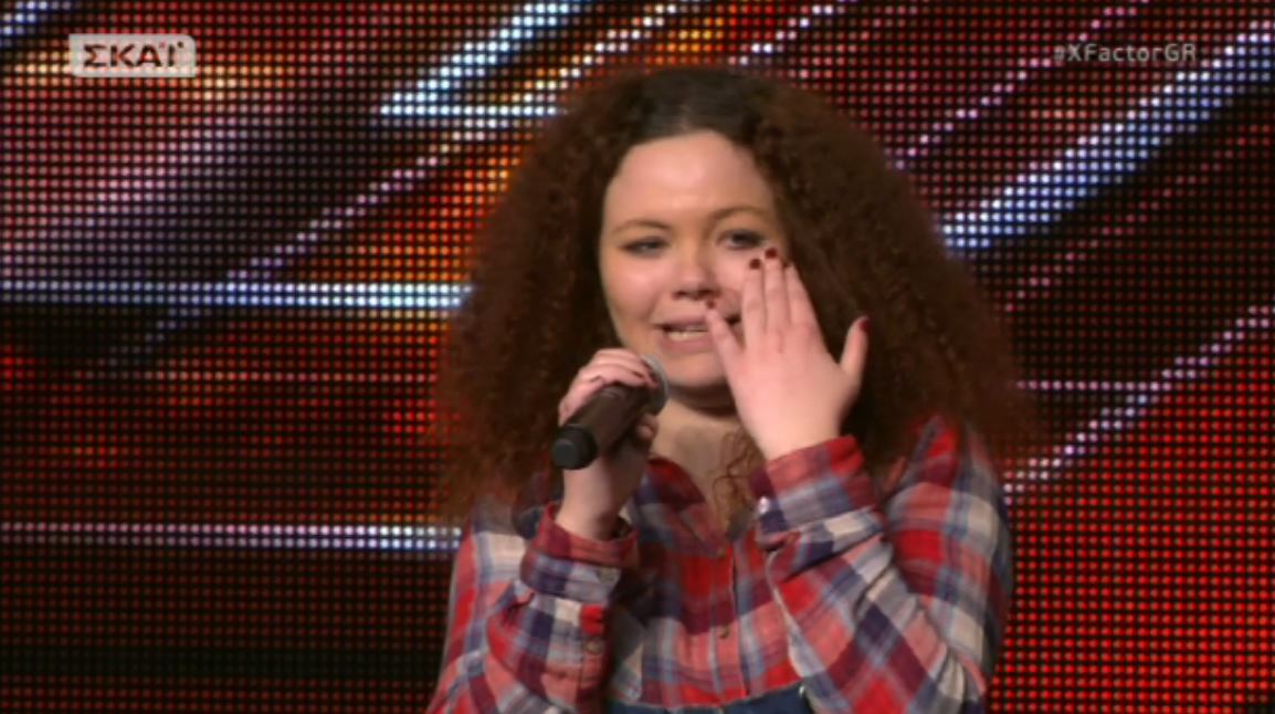 Έβαλε τα κλάματα πάνω στη σκηνή του “X-Factor” – BINTEO