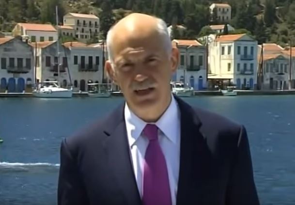 Σαν σήμερα ο Παπανδρέου ανακοίνωσε το πρώτο μνημόνιο από το Καστελόριζο – ΒΙΝΤΕΟ