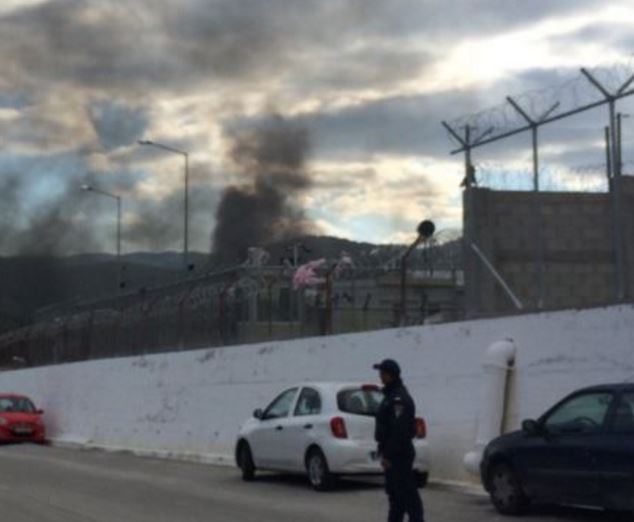 Φωτιά στο hotspot της Μόριας στη Λέσβο – ΦΩΤΟ – ΤΩΡΑ