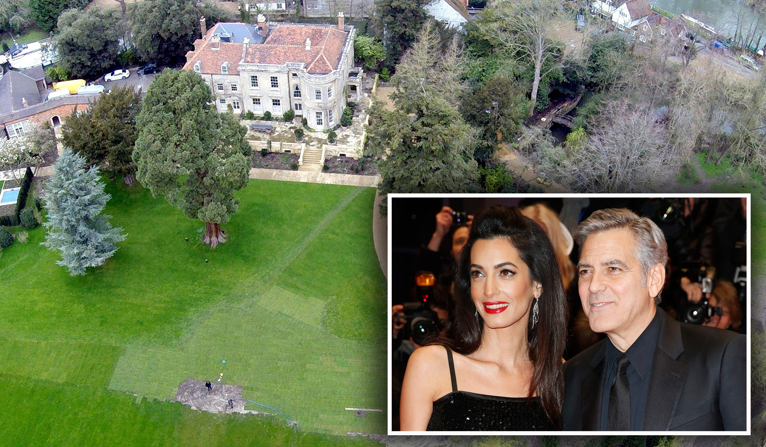 Αυτό είναι το ανακαινισμένο αρχοντικό των Κλούνεϊ – ΦΩΤΟ