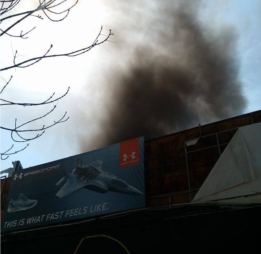 Πυρκαγιά στο γήπεδο του Άρη στη Θεσσαλονίκη – ΦΩΤΟ