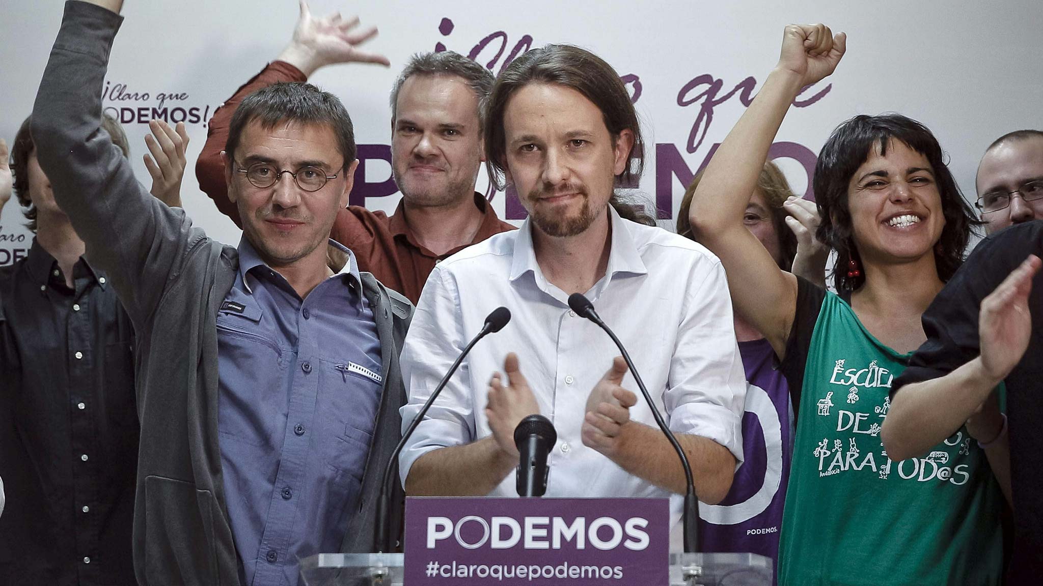 Βουλευτές των Podemos κάνουν απεργία πείνας για τους πρόσφυγες
