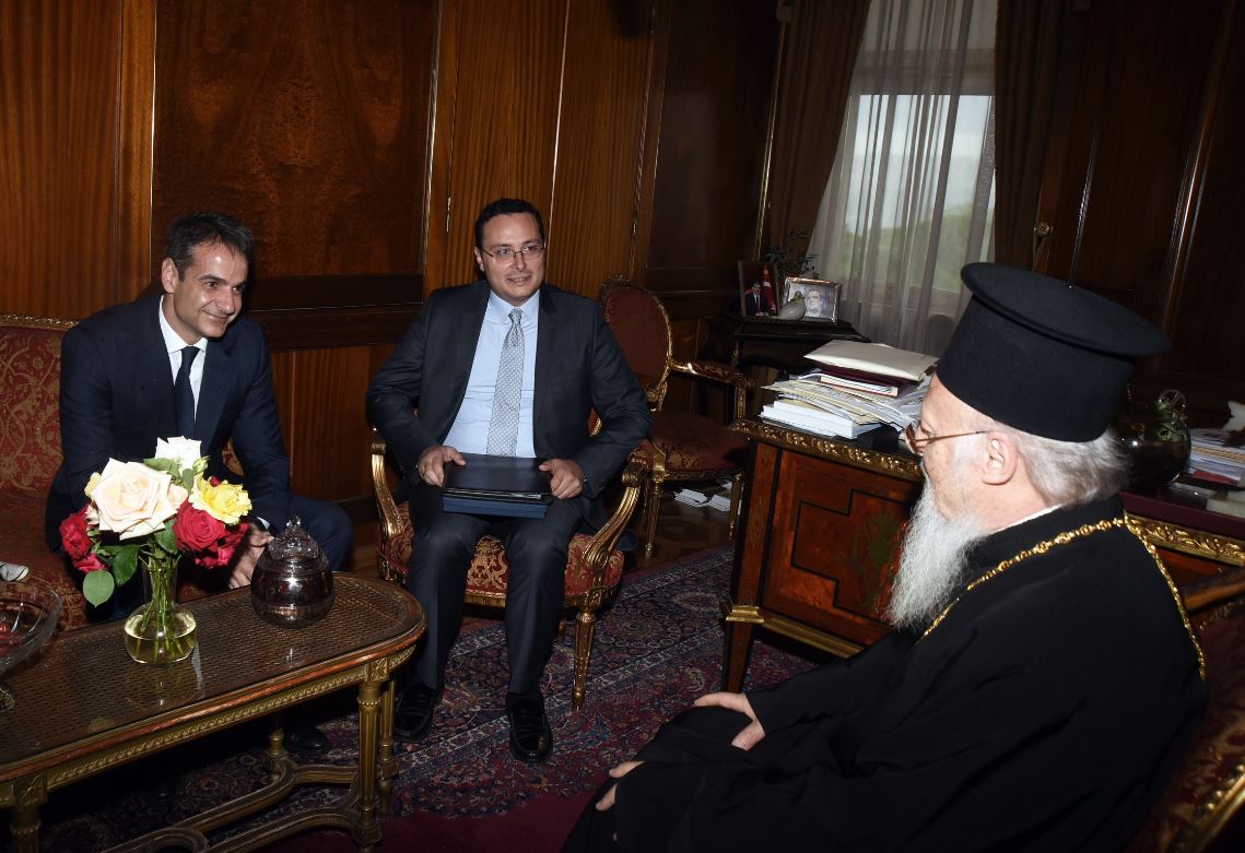 Ο διάλογος του Οικουμενικού Πατριάρχη με τον Μητσοτάκη