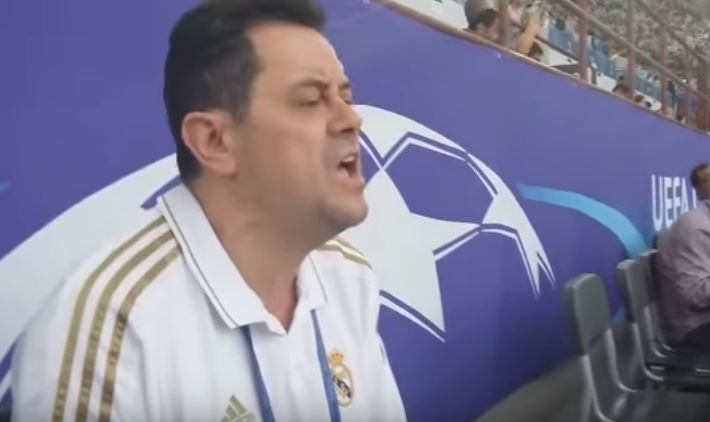 Ο τρελός πανηγυρισμός του δημοσιογράφου στα γκολ της Ρεάλ – ΒΙΝΤΕΟ
