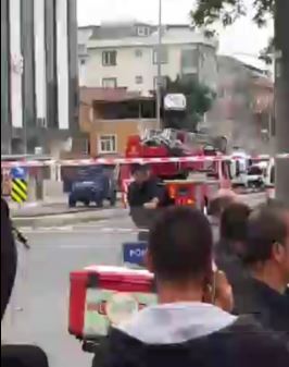 ΒΙΝΤΕΟ από το σημείο της έκρηξης στην Κωνσταντινούπολη