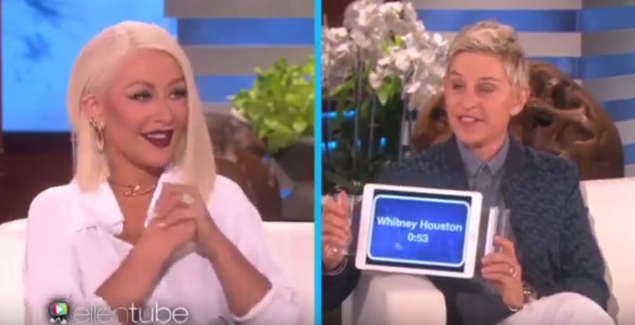 Η Αγκιλέρα μιμείται την Μαντόνα, την Αντέλ και την Ριάνα – ΒΙΝΤΕΟ