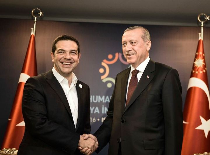 Σε εξέλιξη η συνάντηση του Τσίπρα με τον Ερντογάν – ΦΩΤΟ