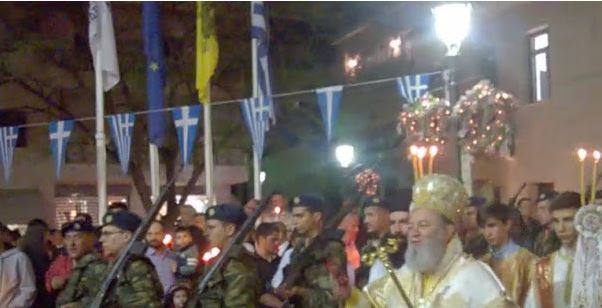 Με λαμπρότητα γιορτάστηκε η Ανάσταση στη Χαλκίδα – ΒΙΝΤΕΟ