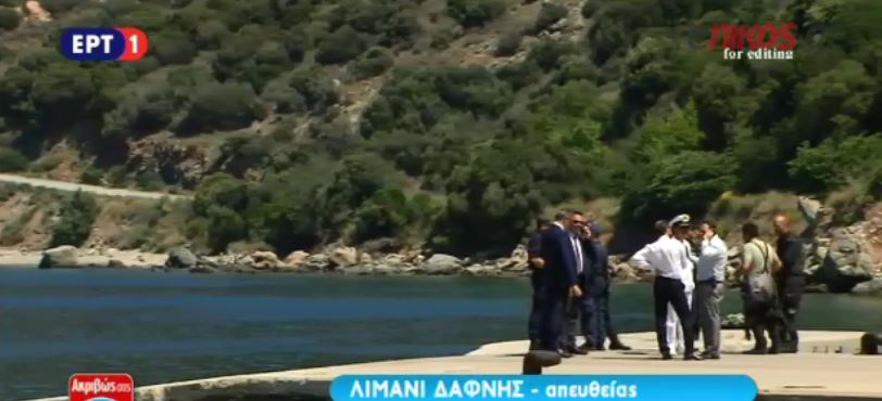 Οι πρώτες εικόνες από το λιμάνι της Δάφνης στο Άγιο Όρος – ΒΙΝΤΕΟ