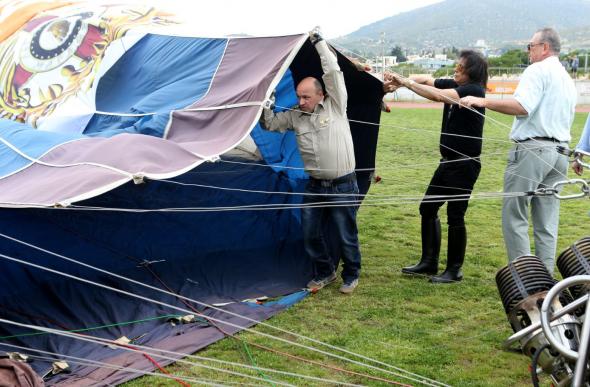 Η φωτογραφία του Ψινάκη από το αερόστατο πάνω από τη Θεσσαλονίκη – ΦΩΤΟ