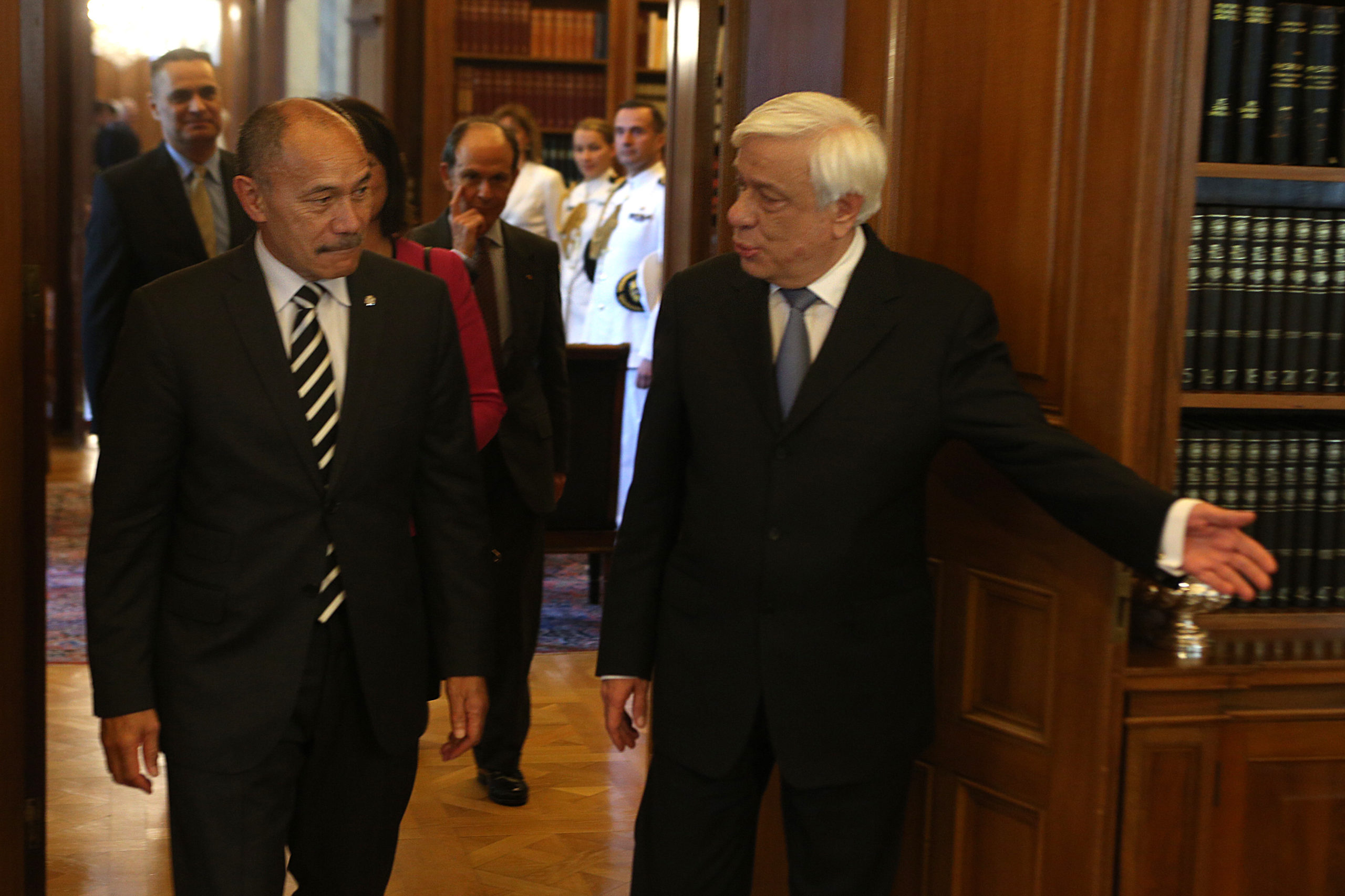 Παυλόπουλος: Δεν ξεχνάμε την τεράστια συμβολή των Νεοζηλανδών στη Μάχη της Κρήτης