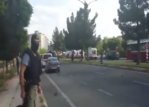 ΒΙΝΤΕΟ από το σημείο της επίθεσης στην Τουρκία