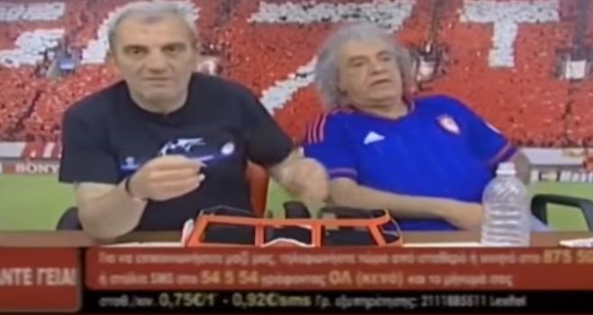 Ο Τσουκαλάς τα ήπιε στο στούντιο μετά το Κύπελλο με την ΑΕΚ – ΒΙΝΤΕΟ