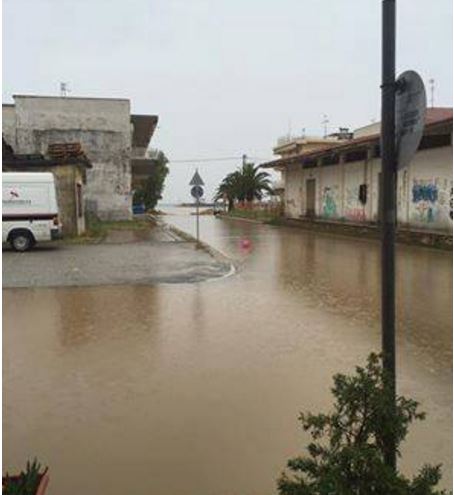 Προβλήματα από την έντονη βροχόπτωση στη Χαλκιδική – ΦΩΤΟ