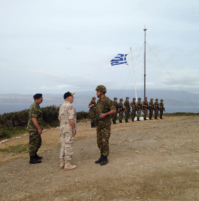 Η επίσκεψη του Αρχηγού ΓΕΕΘΑ στη Χίο – ΦΩΤΟ