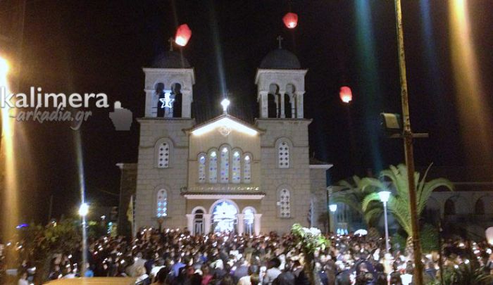 Τρίπολη: Έκαναν Ανάσταση με αερόστατα – ΦΩΤΟ