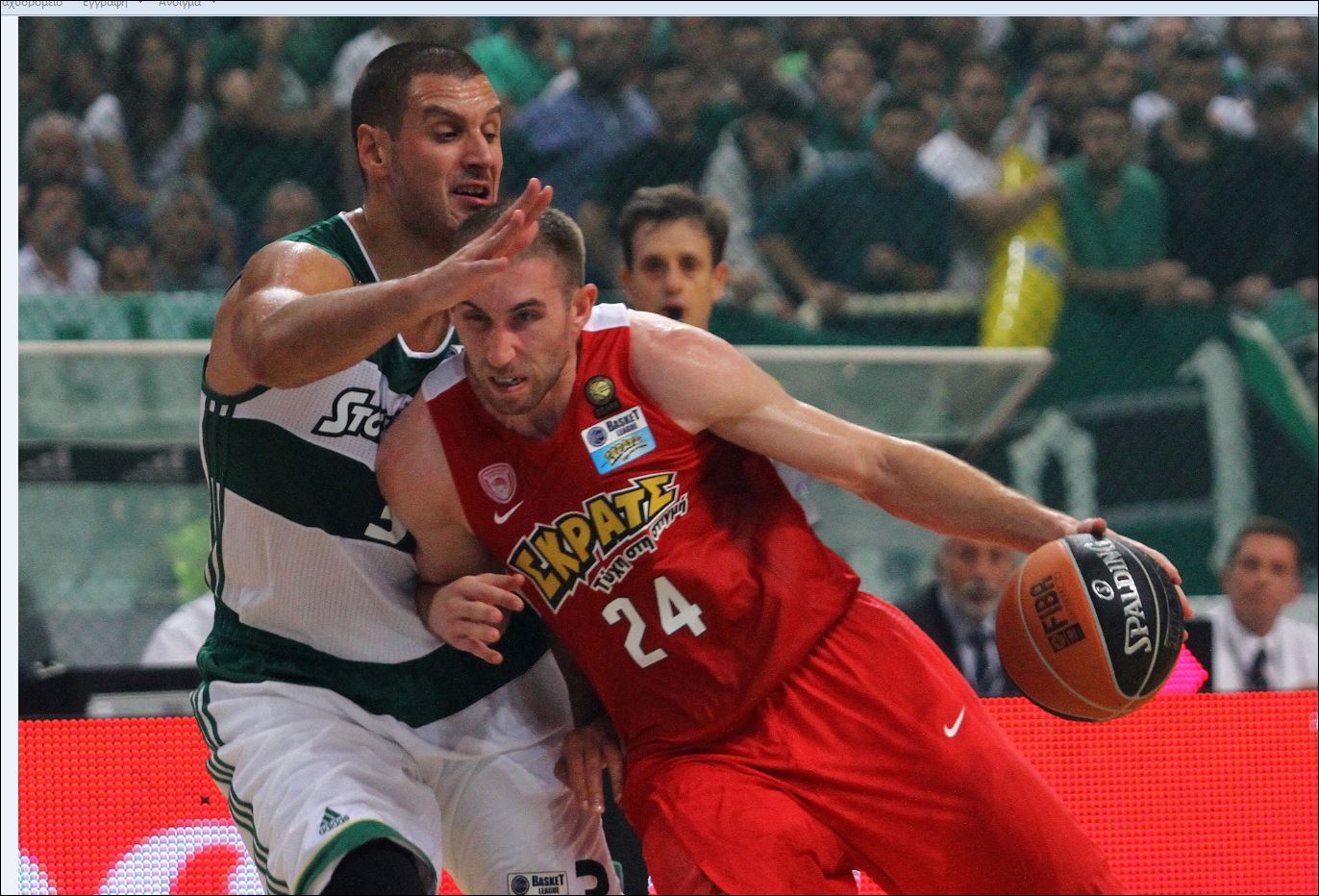 Παναθηναϊκός – Ολυμπιακός 35-31 (ΗΜ.)