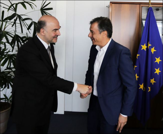 Τηλεφωνική συνομιλία Μοσκοβισί – Θεοδωράκη