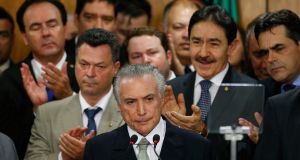 Βραζιλία: Η υπηρεσιακή κυβέρνηση Τέμερ προαναγγέλλει σκληρά μέτρα