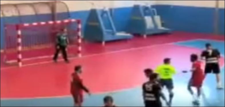 Επίθεση παίκτη σε διαιτητή χάντμπολ – ΒΙΝΤΕΟ