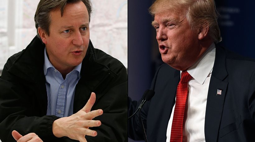 Ο Κάμερον δηλώνει ευτυχής να συναντήσει τον Τραμπ