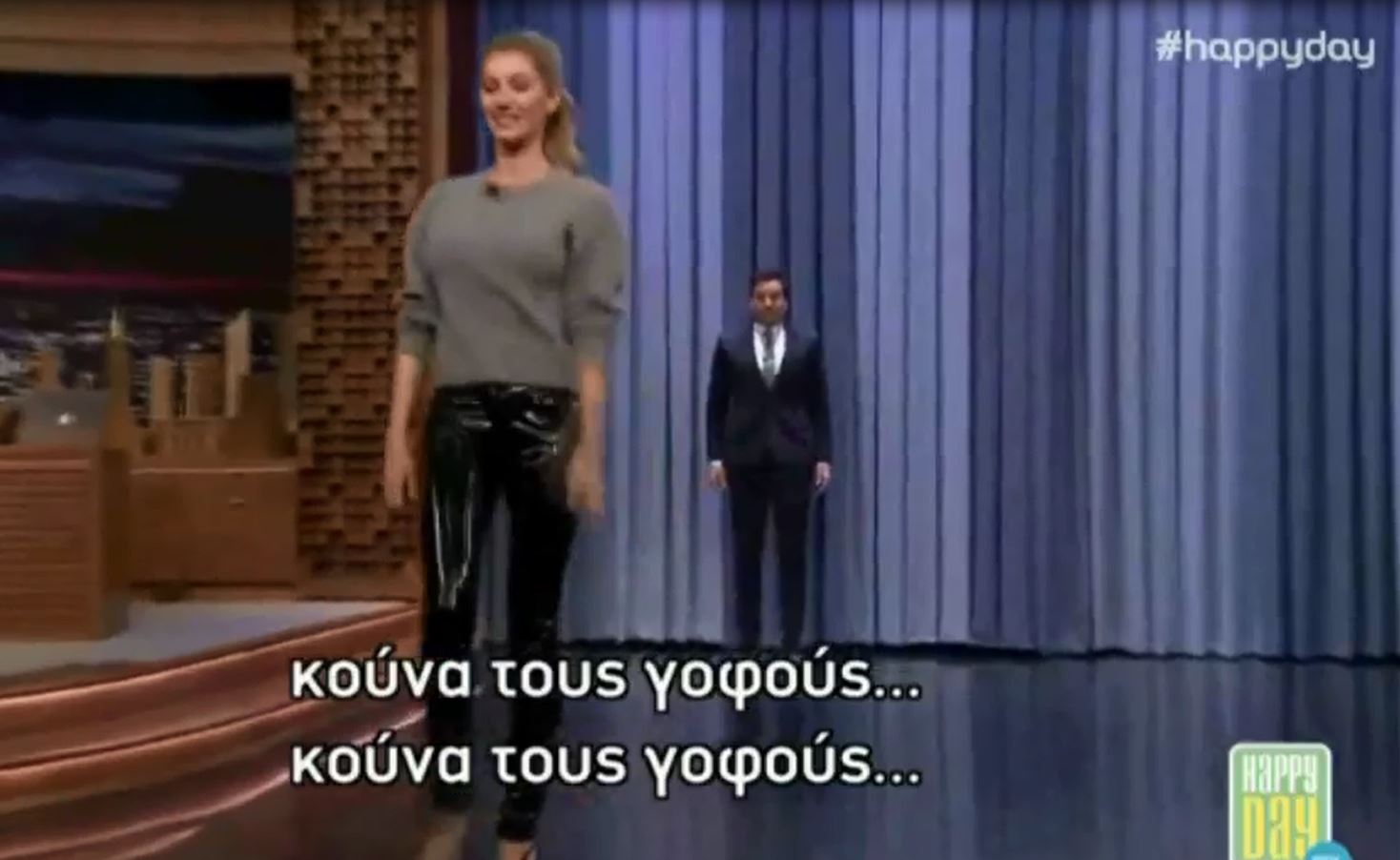 Η Ζιζέλ παρέδωσε μαθήματα πασαρέλας στον Τζίμι Φάλον – ΒΙΝΤΕΟ