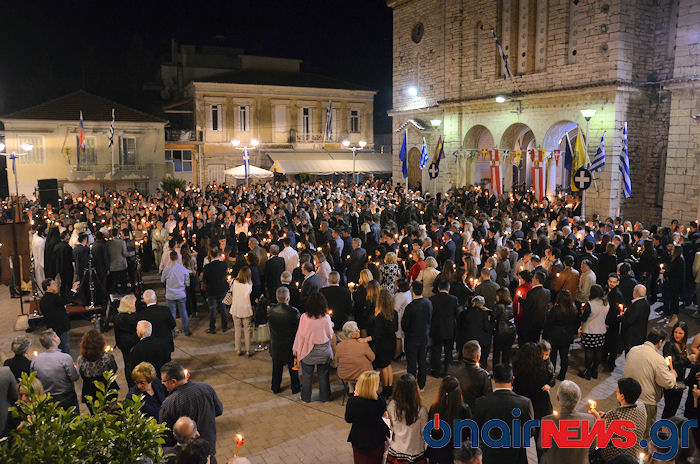 Ανάσταση με κατάνυξη στο Μεσολόγγι – ΒΙΝΤΕΟ