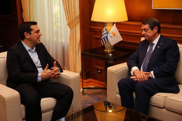 Αυτά συζήτησαν ο Τσίπρας με τον Αναστασιάδη