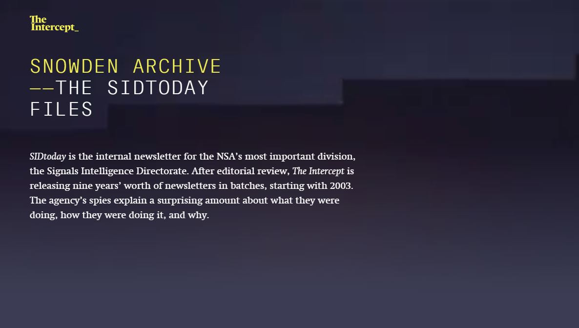 Στη δημοσιότητα απόρρητα έγγραφα της NSA από τις υποκλοπές του Σνόουντεν